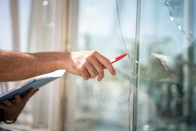 Процесс замены стекла