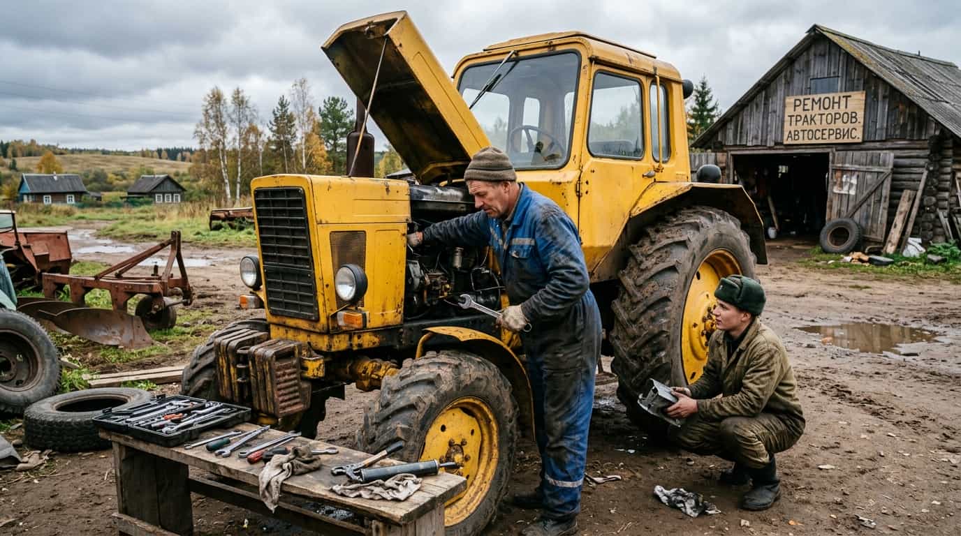 Аврора Агро Партс о том, как распознать неисправности трансмиссии трактора на ранней стадии