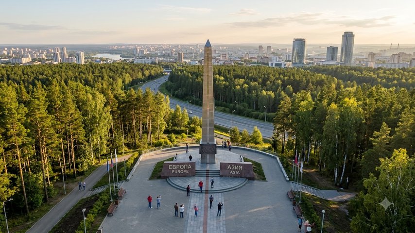 На границе двух частей света: маршрут по уральской столице в 2026 году